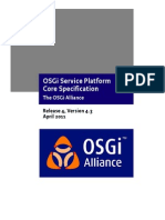Osgi Service Platform Core Specification