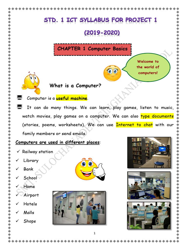 Introduction to Computers for Kids | PDF | Design | Computer Hardware