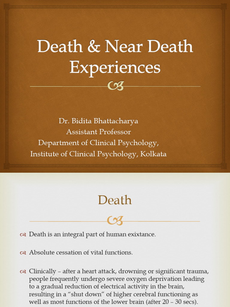Understanding Near Death Experiences | PDF | Reincarnation | Experience