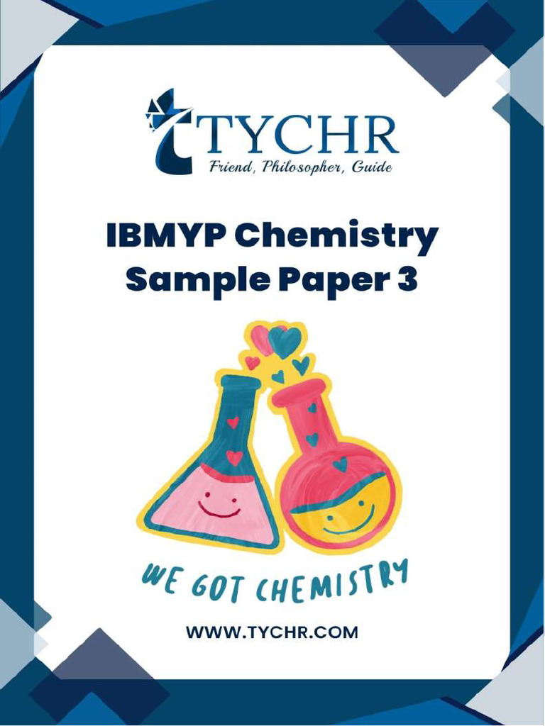 IBMYP Chemistry Sample Paper 3 Solutions - Preview | PDF | Mole (Unit ...