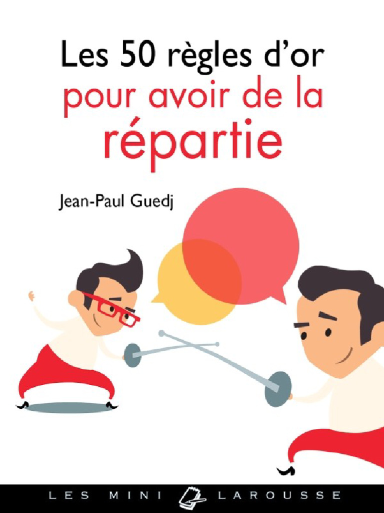 50 Règles d'Or pour Maîtriser la Répartie | PDF
