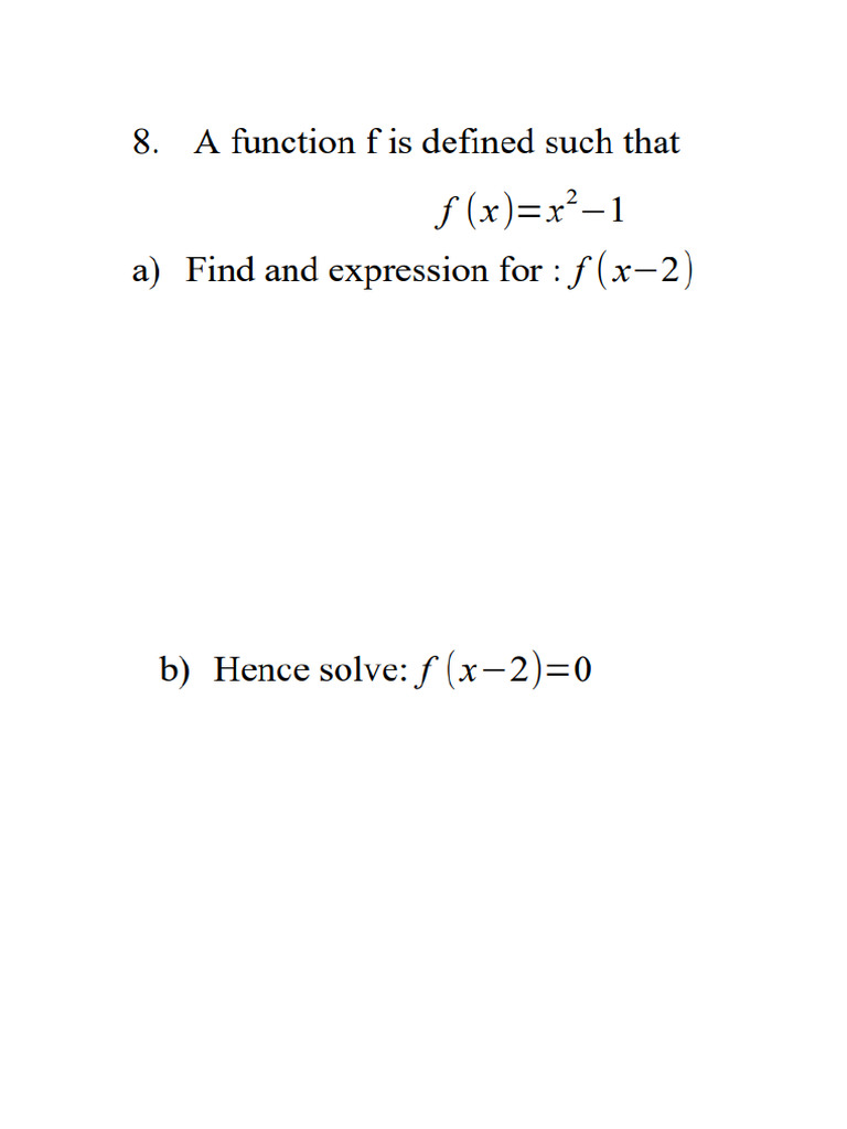 GCSE Finding New Functions | PDF