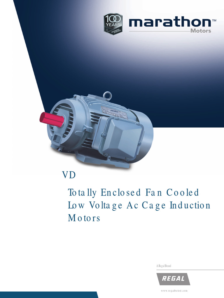 VD Series Low Voltage Motors Overview | PDF | Power Inverter | Electric ...