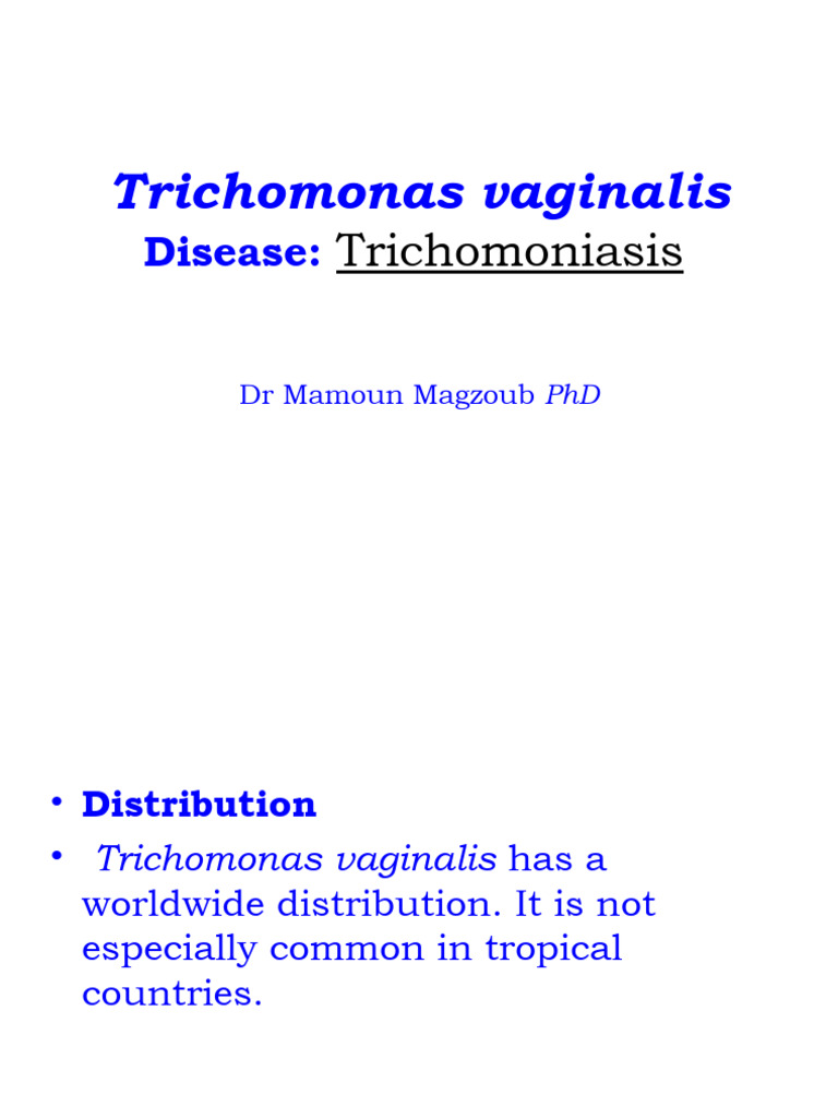 Trichomoniasis: Causes, Symptoms, and Treatment | PDF | Vagina ...