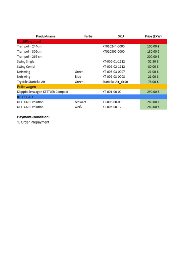 Pricing KETTLER Trading 2024_Ayhankids (1) 2 PDF