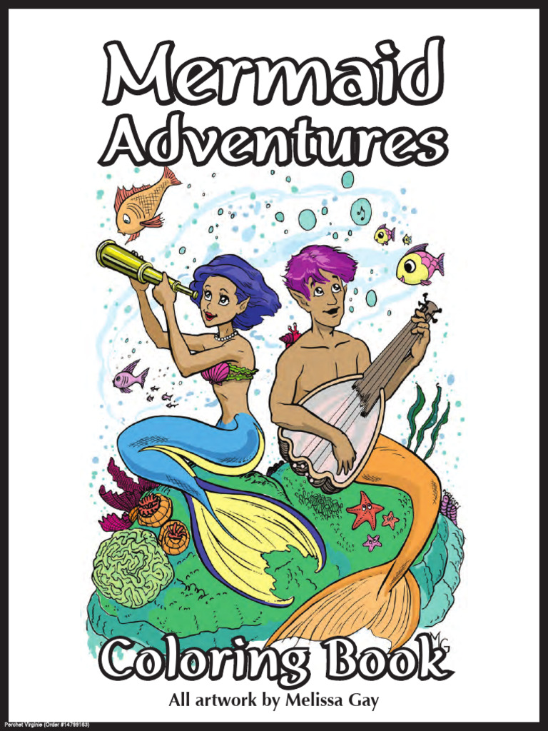 Mermaid_Adventures_Coloring_Book | PDF