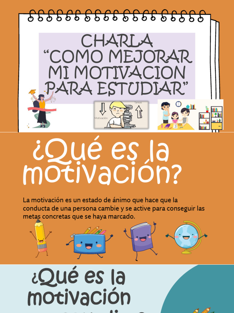 Charla 1. | PDF | Motivación | Motivacional