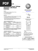 7905 Voltage Regulator Datasheet | PDF | Power Supply | Physical Quantities