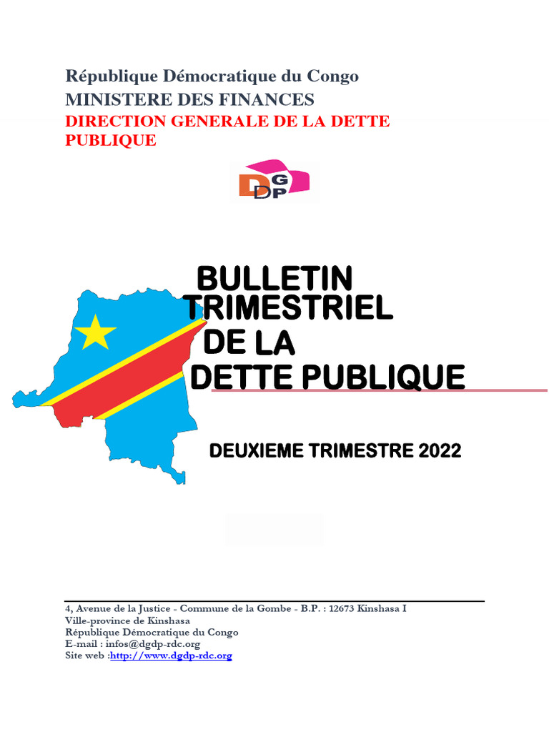 Bulletin Trimestriel de la Dette 2022 | PDF | Droits de tirage spéciaux ...