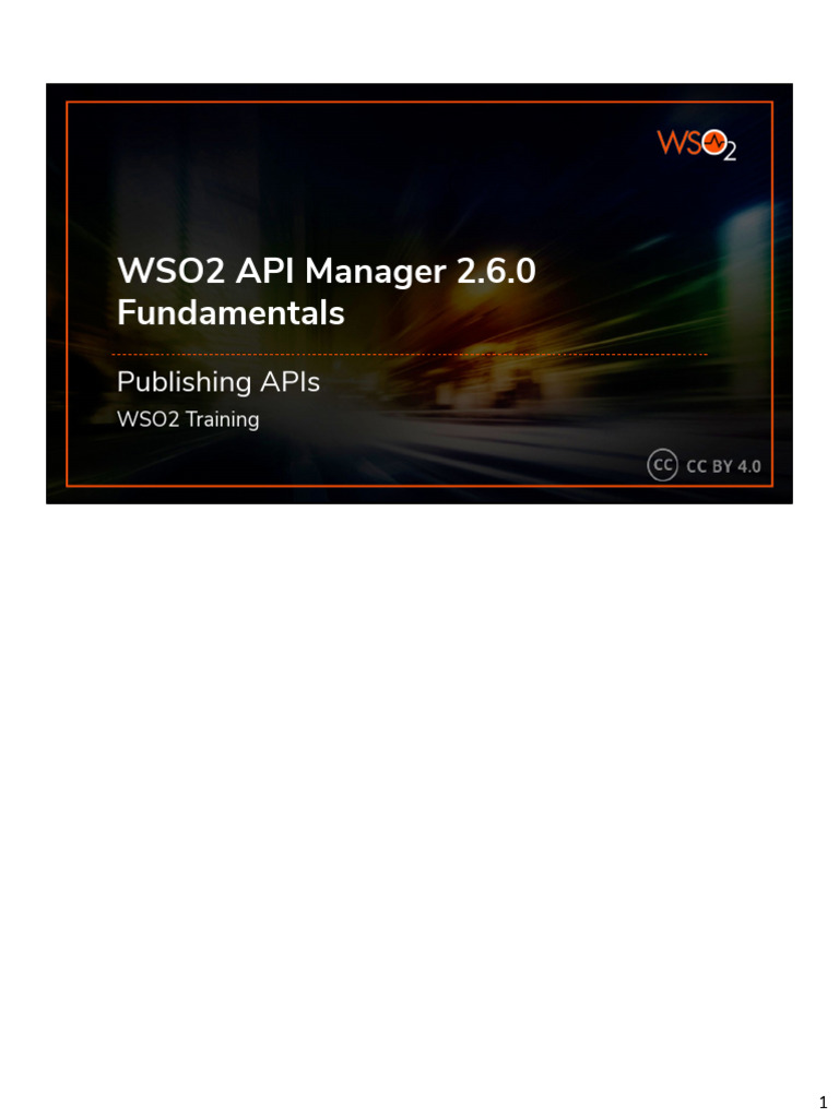 WSO2 API Manager: Publishing Guide | PDF | Load Balancing (Computing ...