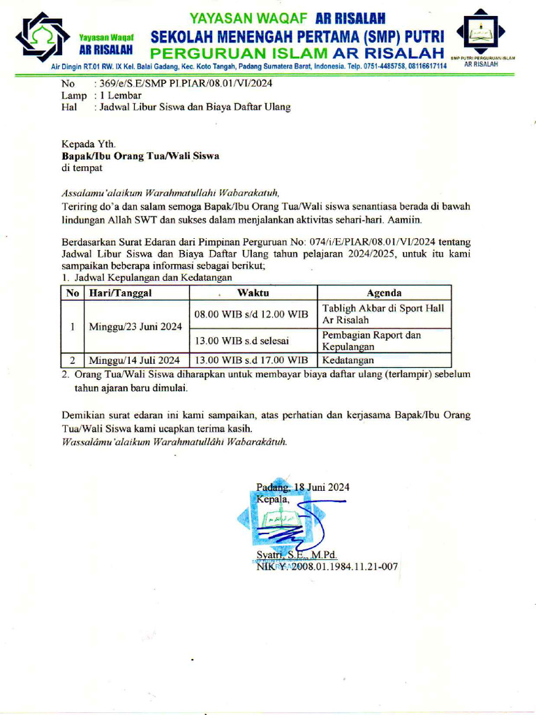 Agustina Umumkan SE Disdik Semarang untuk Siswa Libur Nataru
