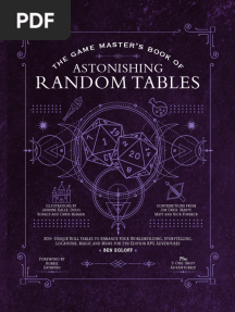 The Game Master's Book of Astonishing Random Tables