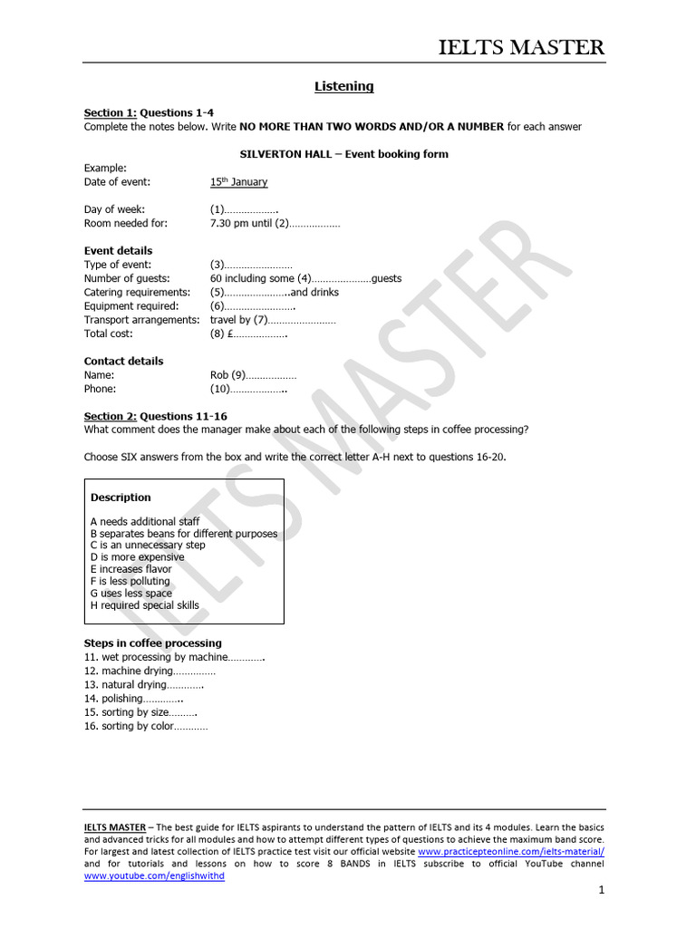 Test 96 pdf international english language testing system clock