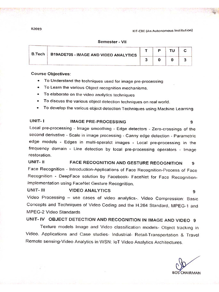 IV Year Vii Sem Syllabus - 240625 - 105215 | PDF
