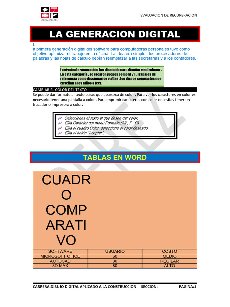 LA GENERACION DIGITAL | PDF