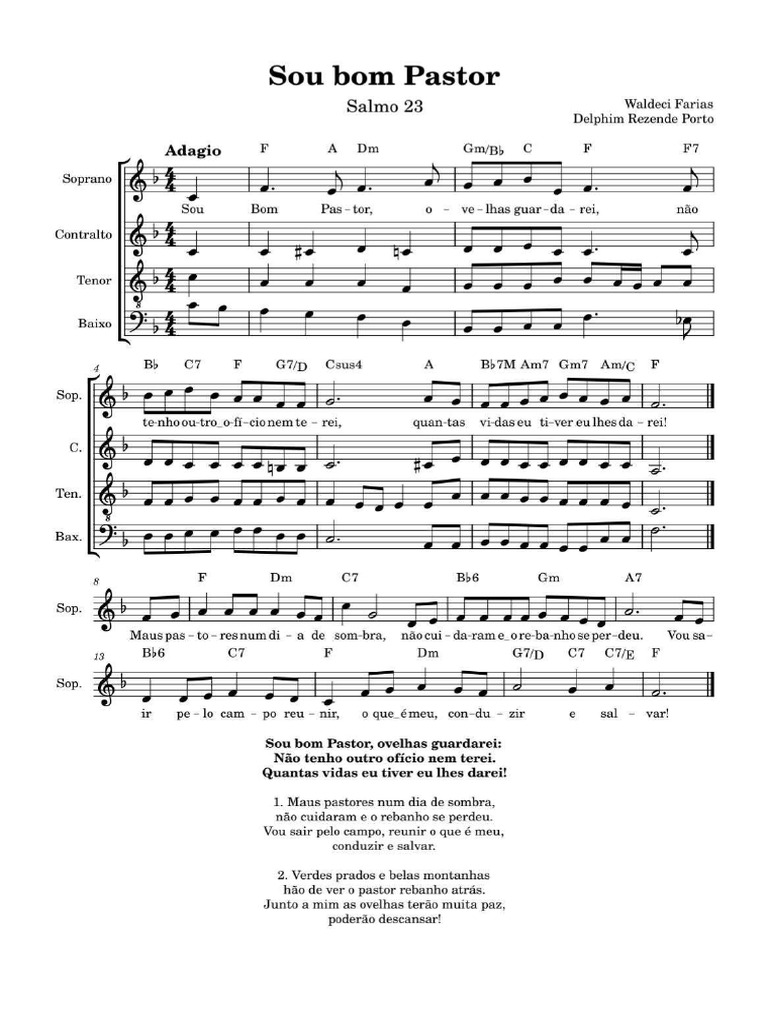 Sou Bom Pastor | PDF