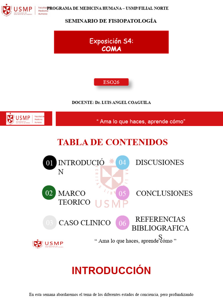 COMA | PDF | Coma | Cerebro