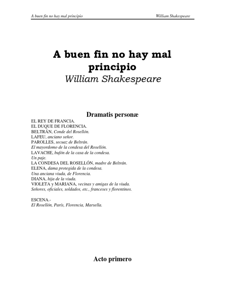 A Buen Fin No Hay Mal Principio - A Buen Fin No Hay Mal Principio | PDF |  Amor | Virginidad, image size:768x1024