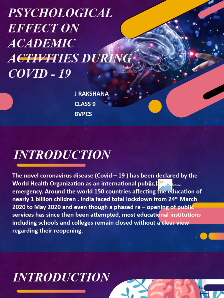Psychology Effects During Covid19 Pandemic | PDF | Homeschooling ...