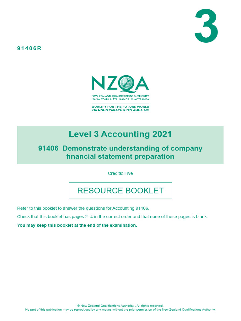 Level 3 Accounting Financial Statements Guide | PDF | Equity (Finance ...