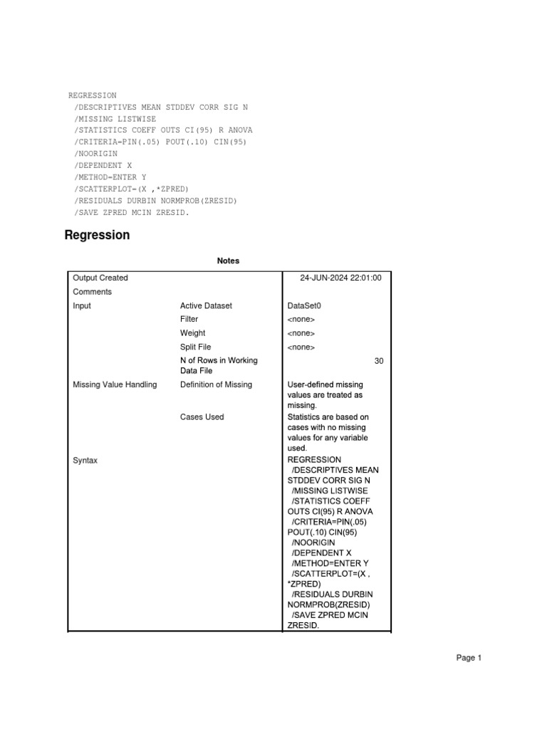 Tugas Ke 3 | PDF | Errors And Residuals | Regression Analysis