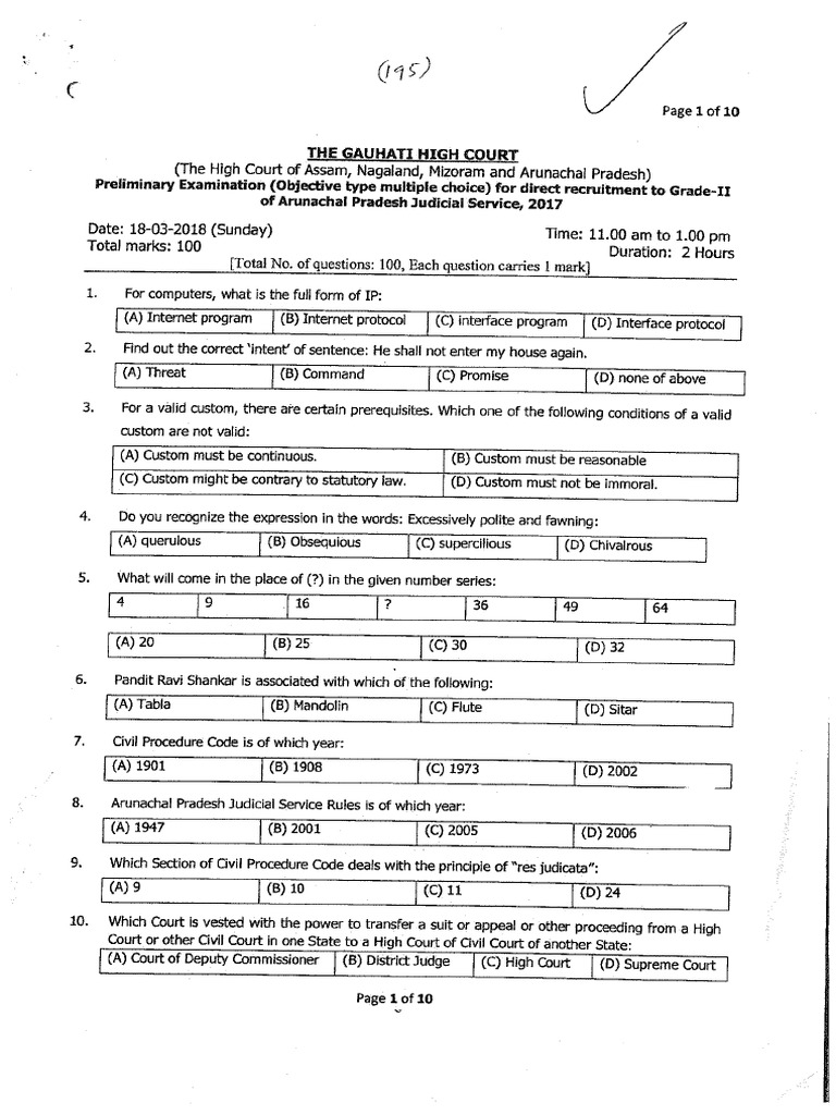 arunachal-pradesh-judicial-service-2018-grade-2-preliminary-paper-pdf