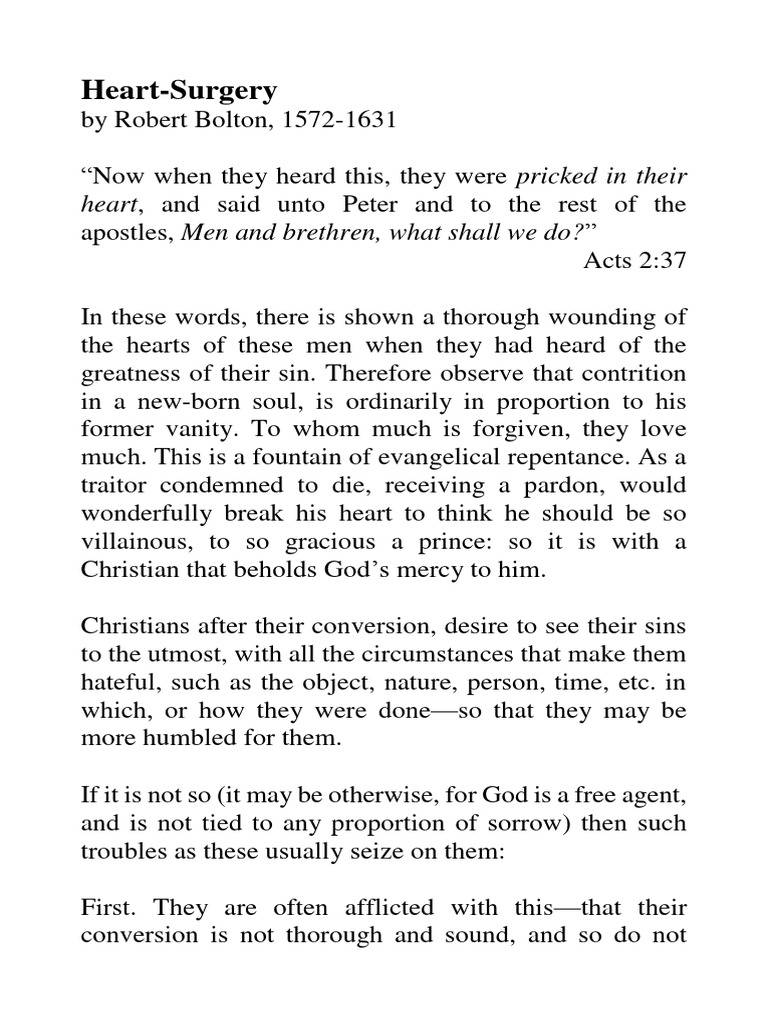 Heart Surgery Pdf Hell Sin