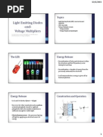 Download EE 21 - Lecture 4 LEDs and Voltage Multipliers by Aids Sumalde SN74853205 doc pdf