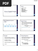 Download EE 21-Lecture 35 Power Supply Design by Aids Sumalde SN74853216 doc pdf