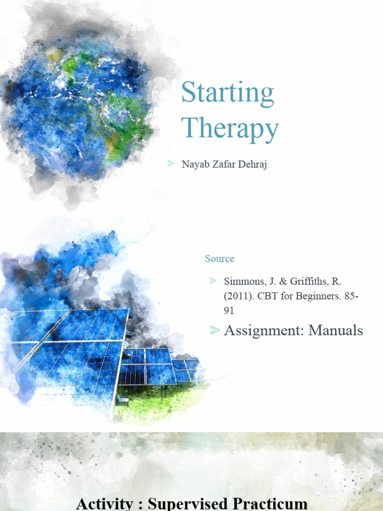 CBT Techniques for Beginners | PDF | Cognitive Behavioral Therapy ...