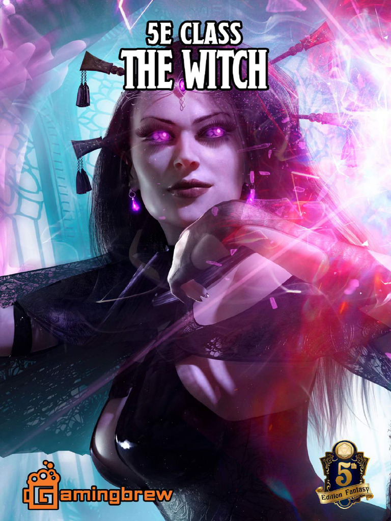 Witch Class for Erenel RPG | PDF | Copyright | Trademark