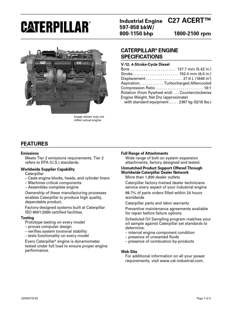 PDF c27 | PDF | Horsepower | Pump