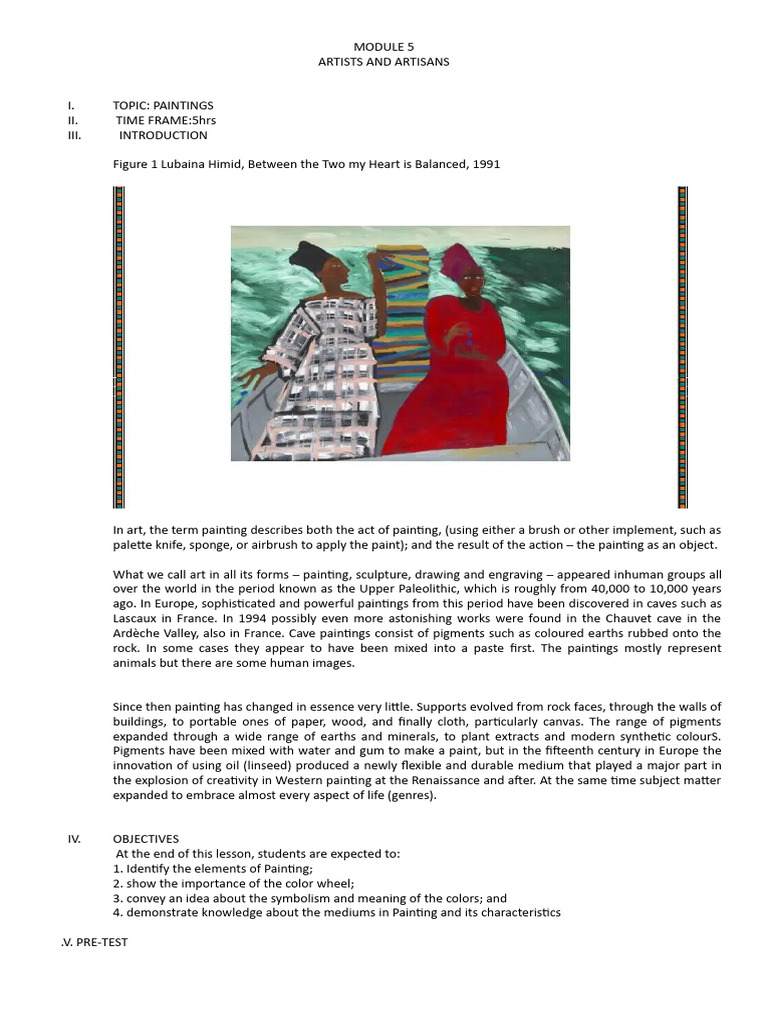 Understanding Painting's Meaning and Techniques | PDF | Paintings | Idea