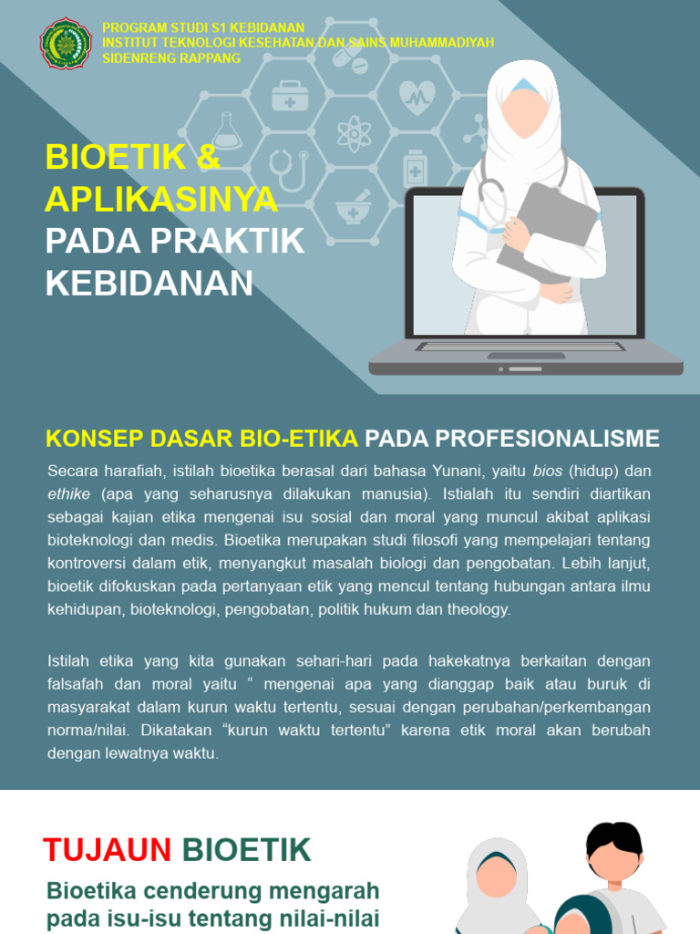 Bioetik Aplikasinya Pada Praktik Kebidanan | PDF
