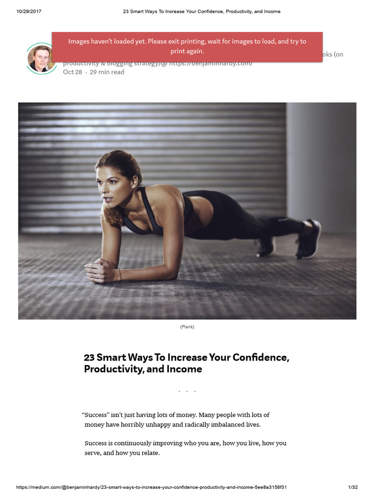 23 Smart Ways To Increase Your Confidence, Productivity, and Income ...