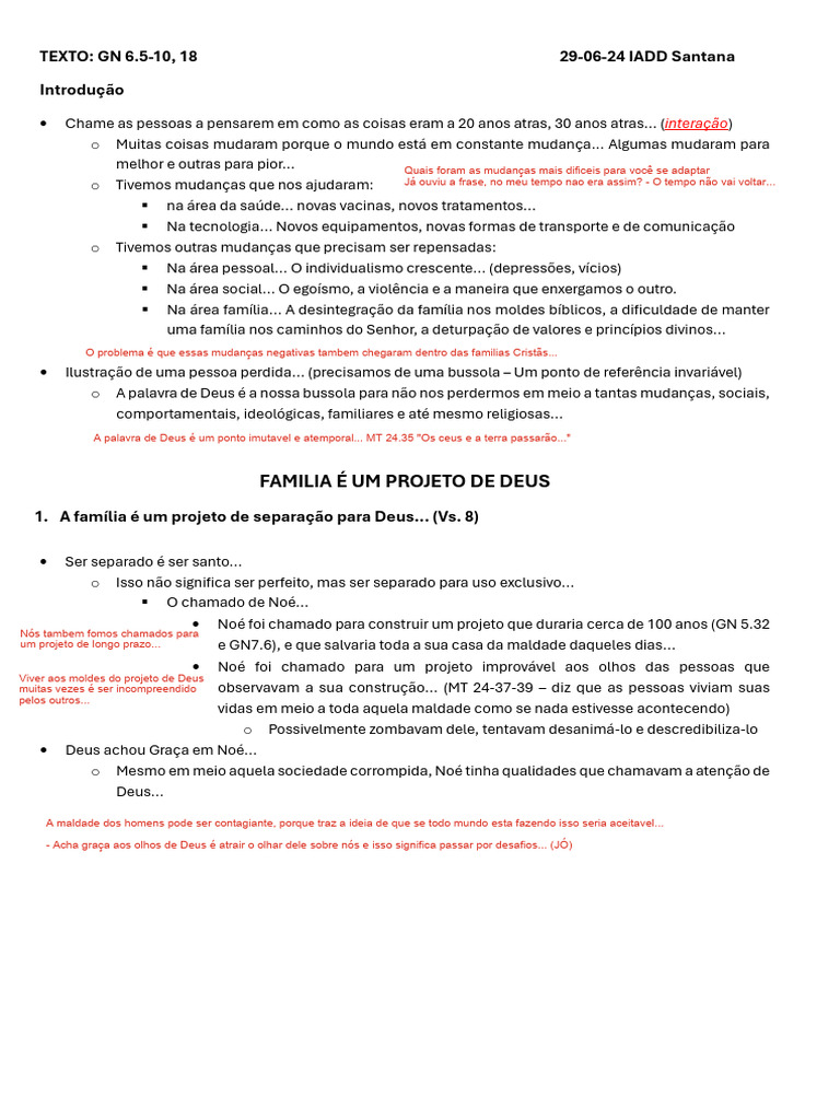 Familia Um Projeto De Deus Pdf Deus Família