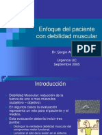 Debilidad Muscular