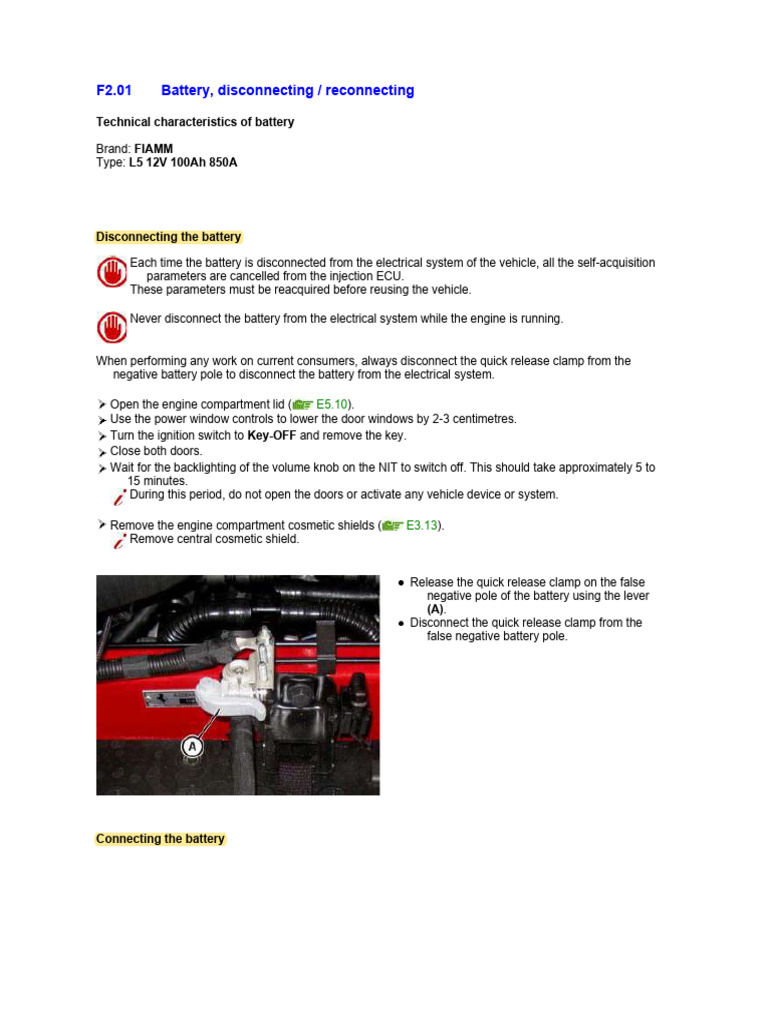 Resetting Car ECU After Battery Change | PDF | Screw | Nut (Hardware)