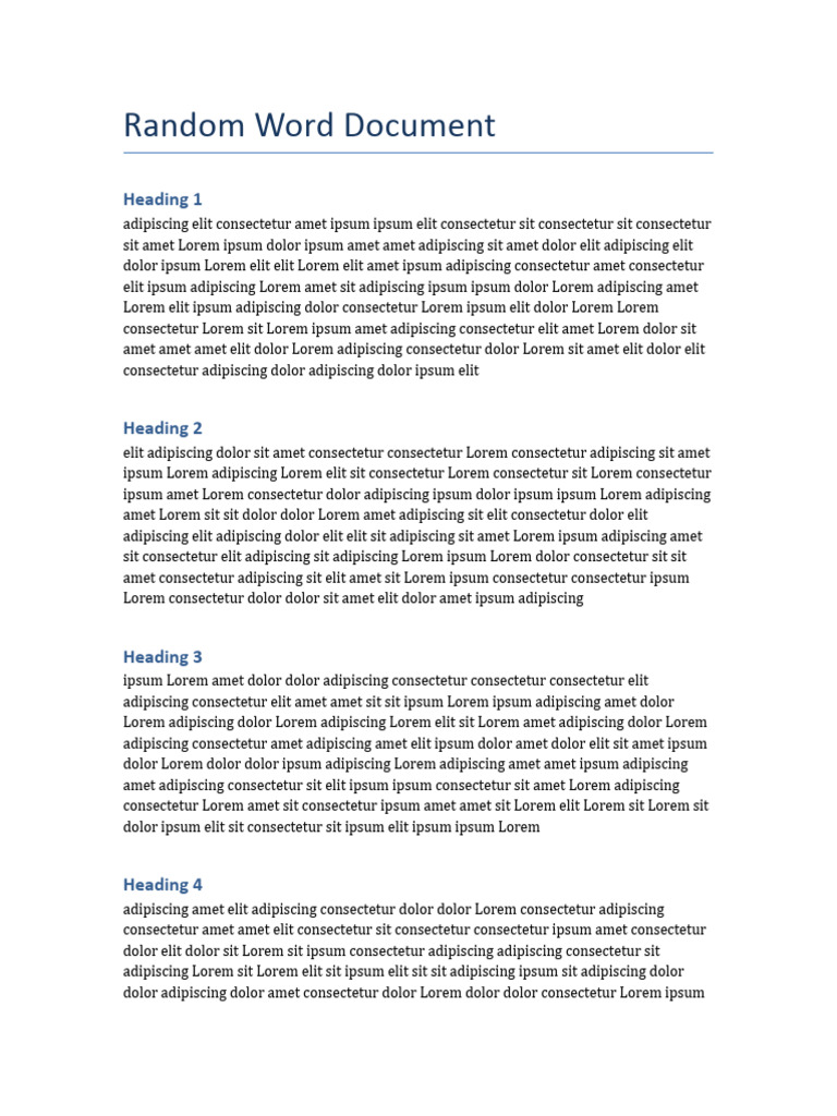 Random Doc1 | PDF | Self-Improvement