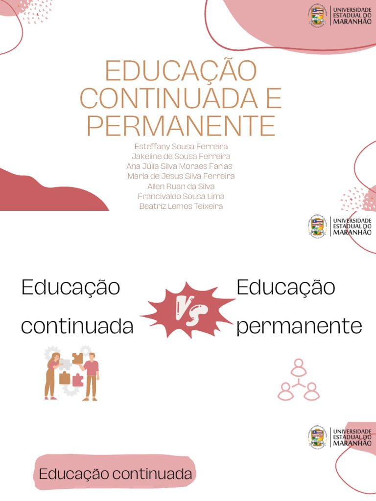 Diferenças entre Educação Continuada e Permanente | PDF | Enfermagem