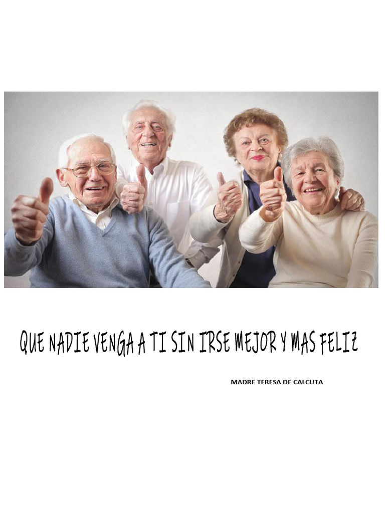 Proyecto Recreativo para Adultos Mayores | PDF | Adultos | Vejez