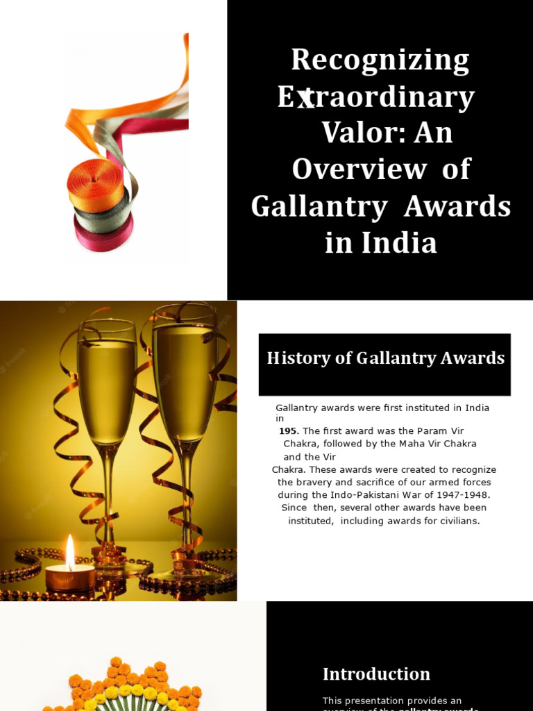 Gallantry Awards Pdf Orders Decorations And Medals Courage