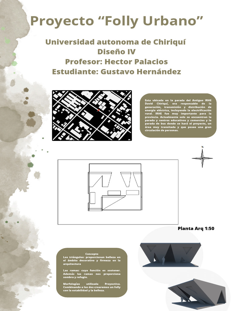 Folly Urbano en Parada IRHE, Chiriquí | PDF