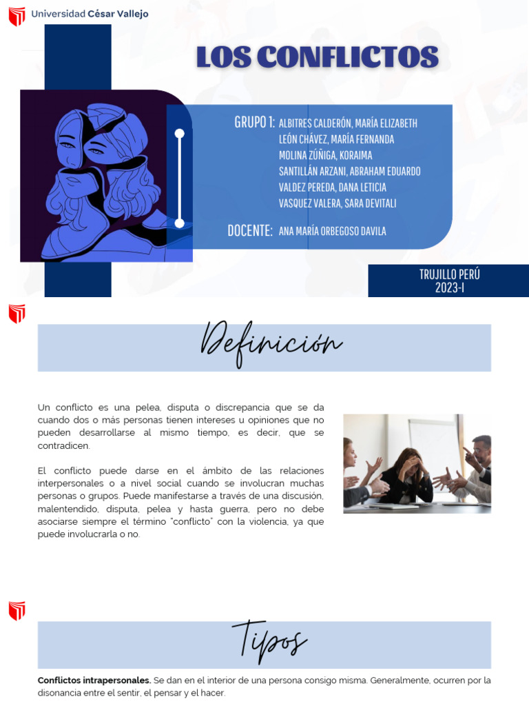 Tipos y Ejemplos de Conflictos Sociales | PDF | Ciencias sociales