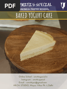 Baked Yogurt Cake
