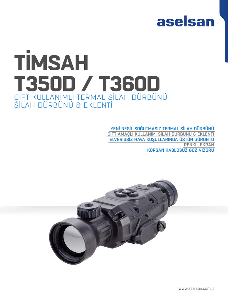 Timsah T350D T360D TR | PDF