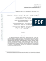 Jurgen Fuchs, Matthias R. Gaberdiel, Ingo Runkel and Christoph Schweigert - Topological Defects For The Free Boson CFT
