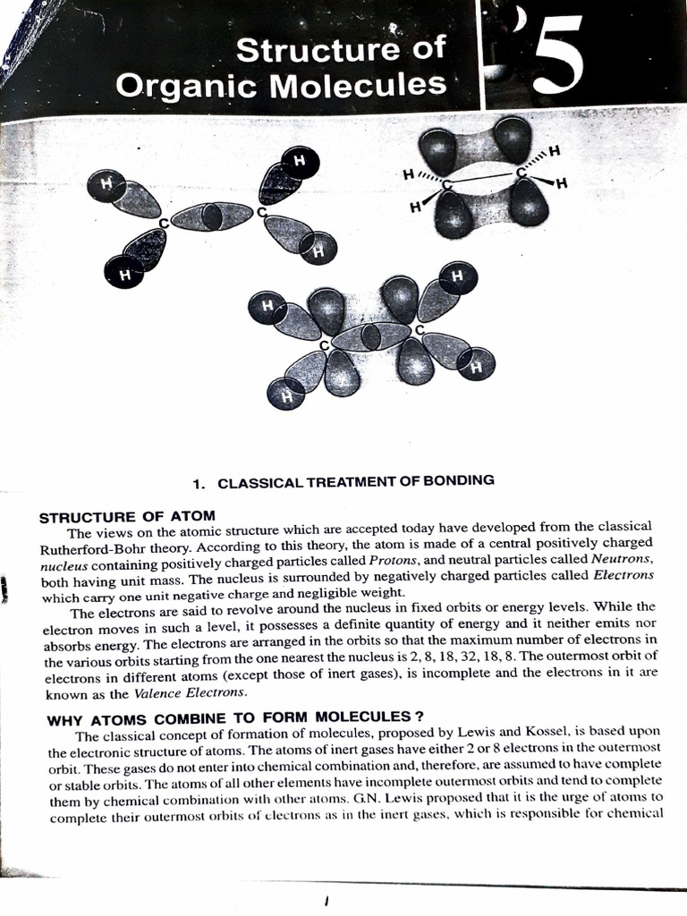 Carbon Hybridization in Organic Molecules | PDF | Molecular Orbital ...