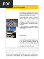 Fabricación del papel