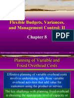 Flexible Budgets, Variances, and Management Control: II